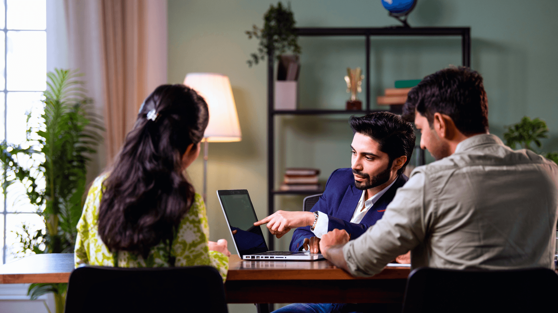 Hiring team reviewing structured interview results with LayersRank candidate ranking platform