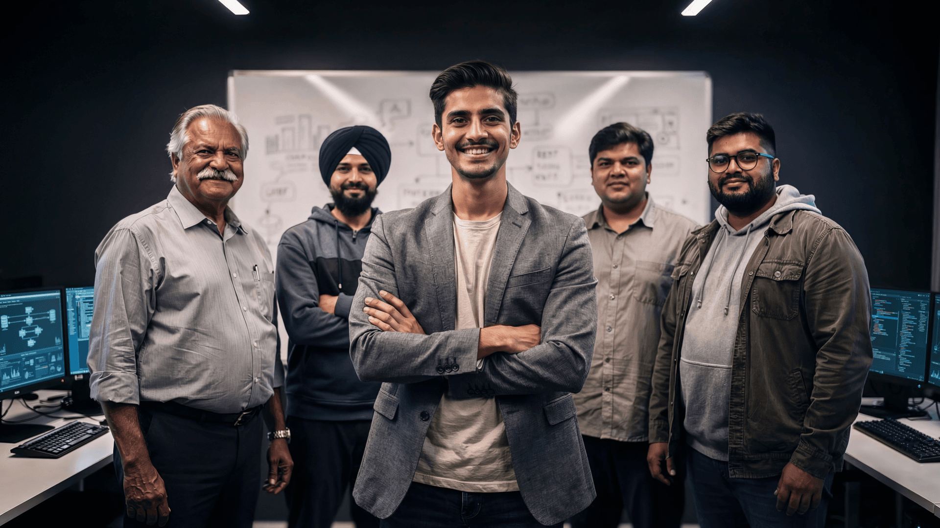 Global Capability Center engineering team in Bangalore connected to a US headquarters with standardized hiring